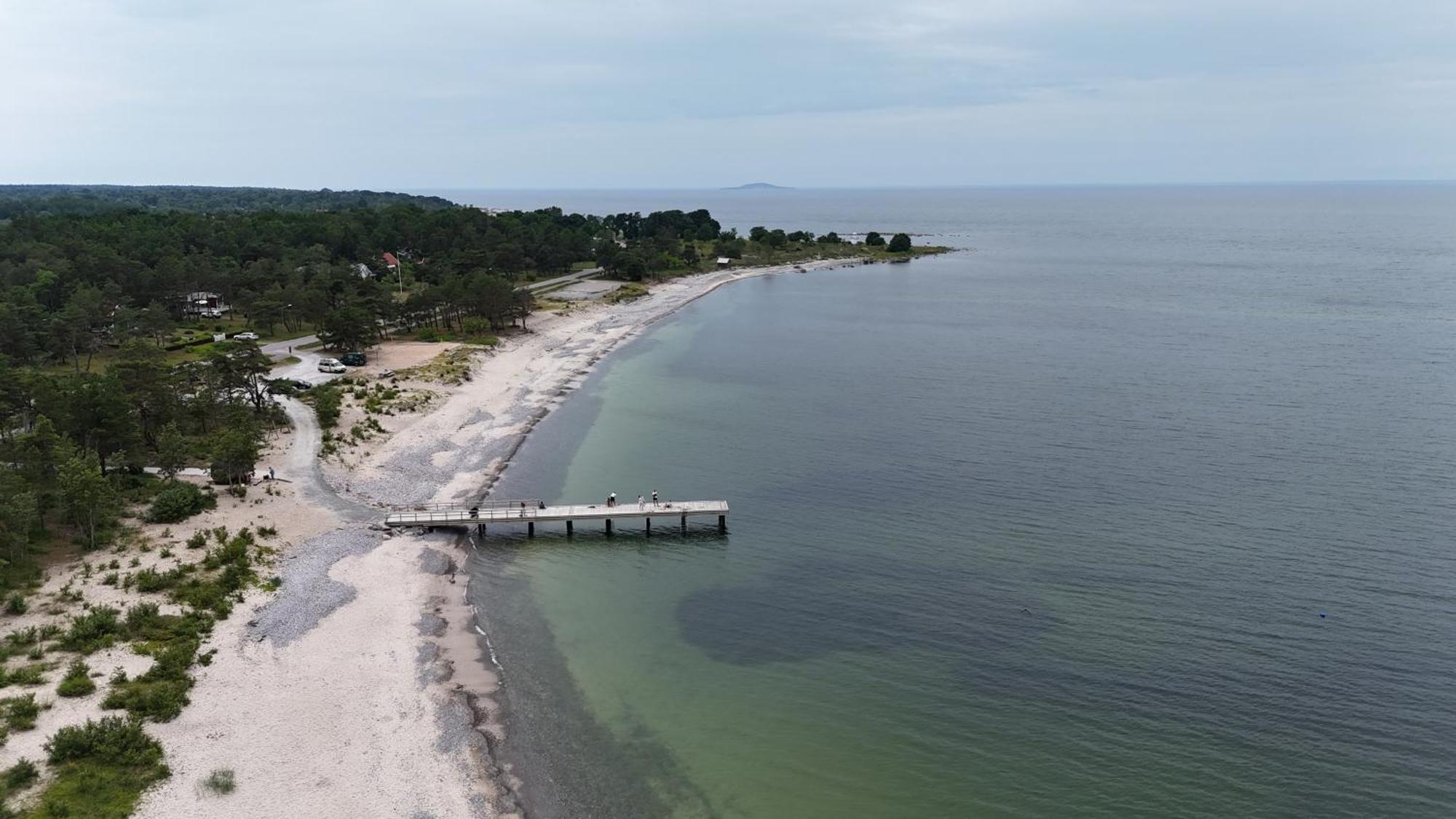 1A, Stuga Med 50M Till Strand Villa Byxelkrok Exterior foto