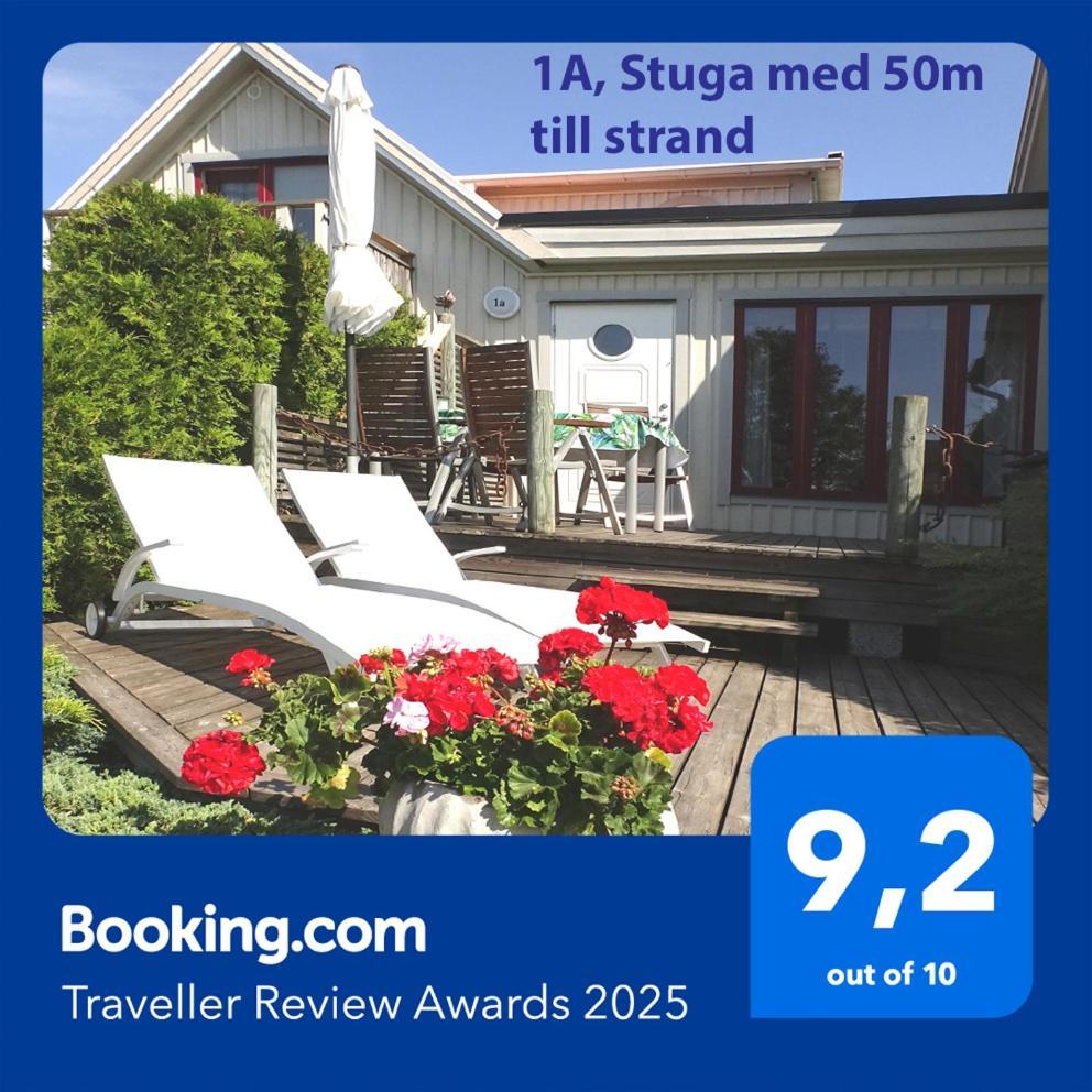 1A, Stuga Med 50M Till Strand Villa Byxelkrok Exterior foto